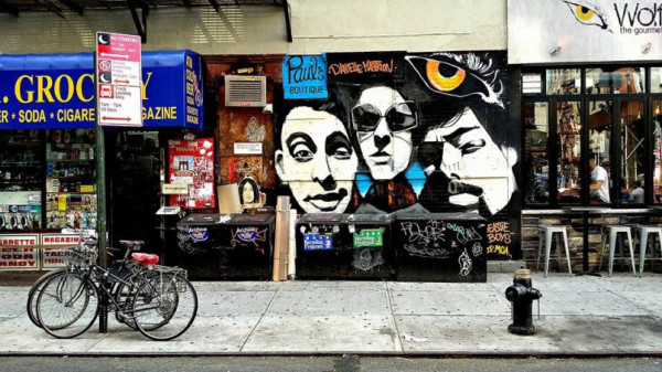 Une fresque pour célébrer "Paul's Boutique" des Beastie Boys