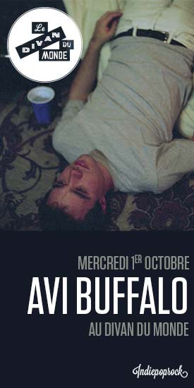 Gagnez 1x2 places pour Avi Buffalo @ Le Divan du Monde le 1er octobre 2014