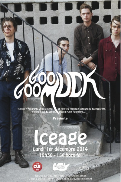Gagnez 1x2 places pour Iceage @ Nouveau Casino le 01 décembre 2014